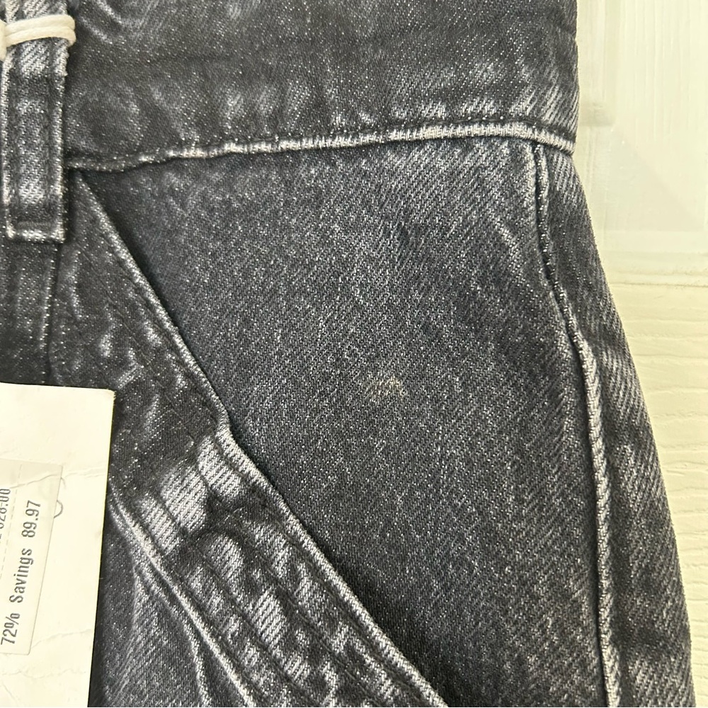 Frame High Rise Utility Straight Leg Jeans - Picture 9 of 15